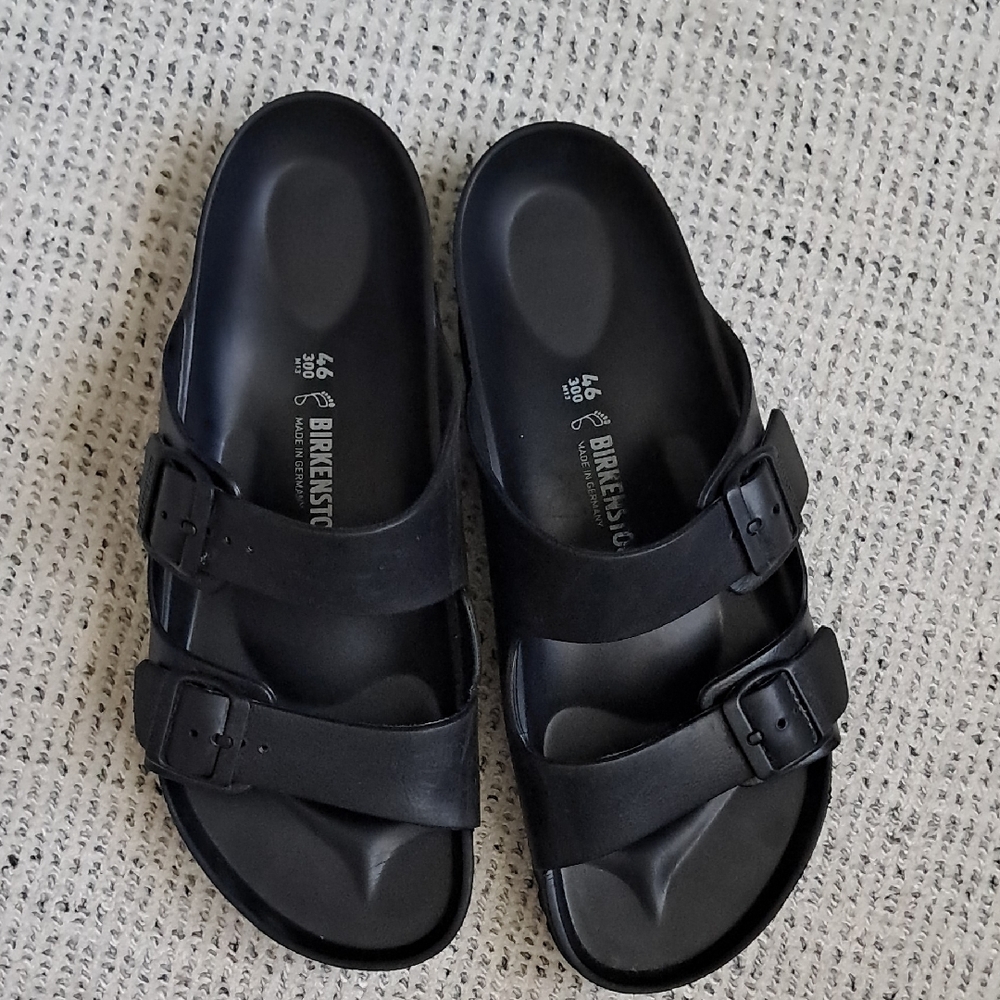 Birkenstock ARIZONA EVA Classic Black Slides SIZE 13